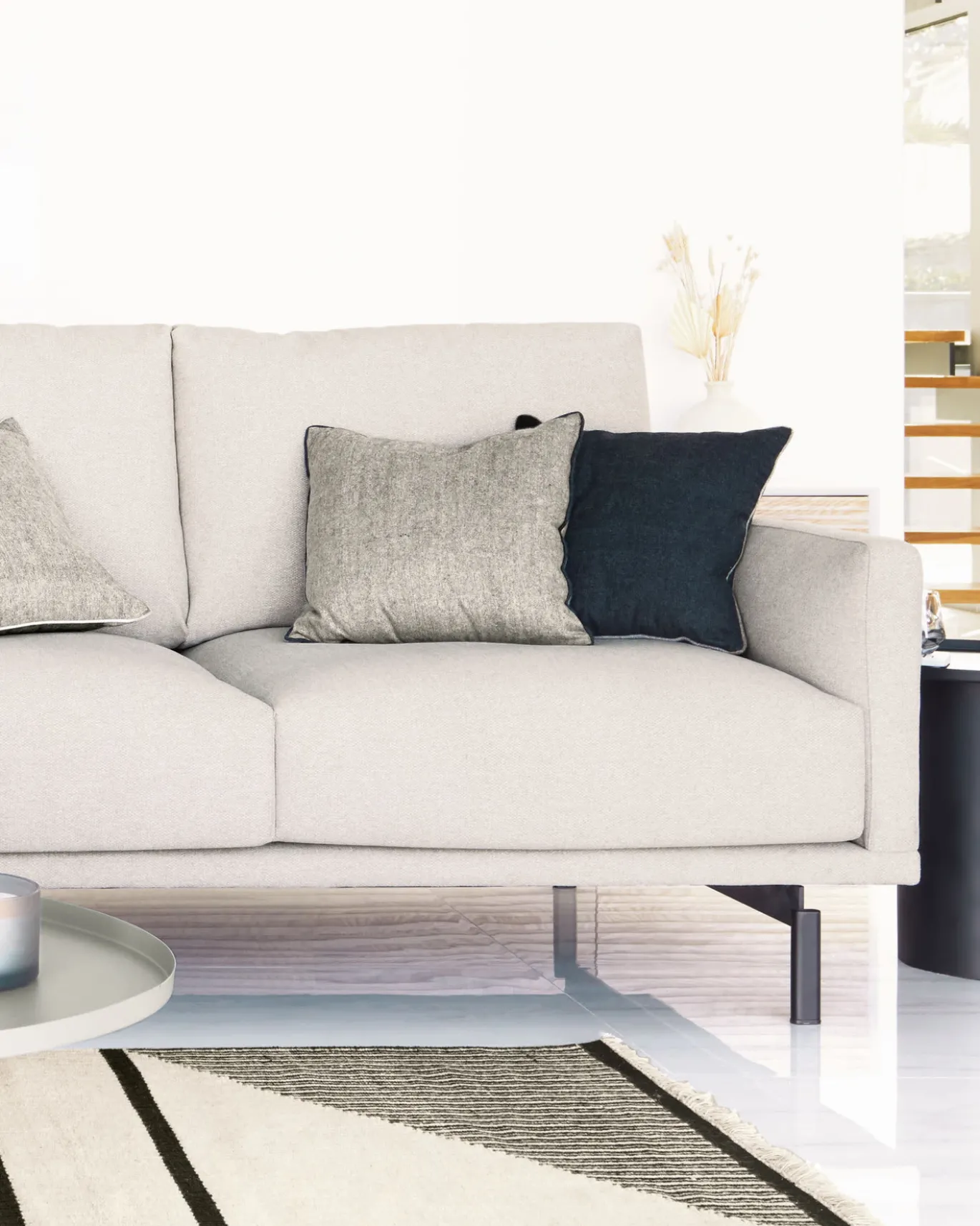 Kave Home 4-zitsbank Galene Beige 334cm
