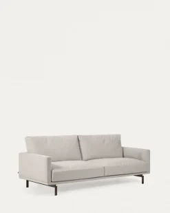 Kave Home 3-zitsbank Galene Beige 214cm
