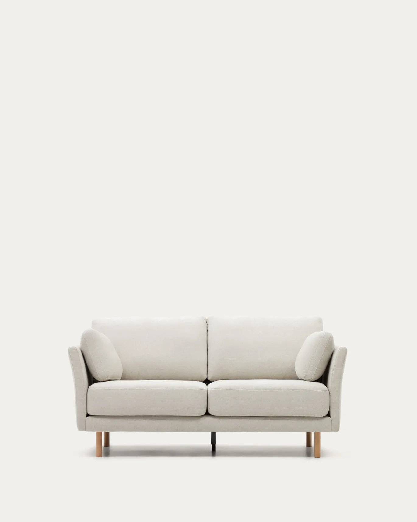 Kave Home 2-zits Bank Gilma Parel Chenille Naturel 170cm