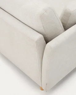 Kave Home 2-zits Bank Gilma Parel Chenille Naturel 170cm