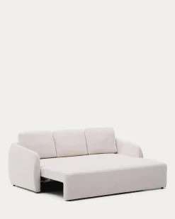 Kave Home 3-zitsbank Laira Modulair Chenille Ecru 225cm
