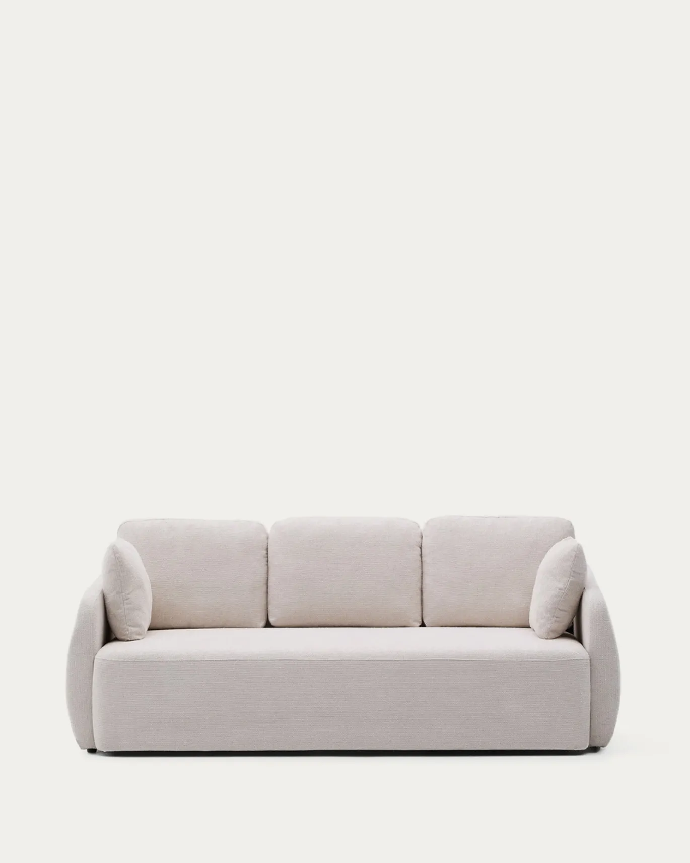 Kave Home 3-zitsbank Laira Modulair Chenille Ecru 225cm