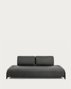 Kave Home 3-zitsbank Modulair Compo Donkergrijs 232cm