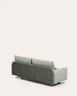 Kave Home 2-Zitsbank Veliro Fluweel Groen