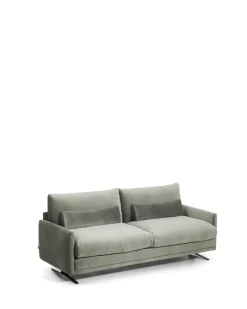 Kave Home 2-Zitsbank Veliro Fluweel Groen