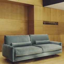 Kave Home 3-Zitsbank Veliro Fluweel Groen