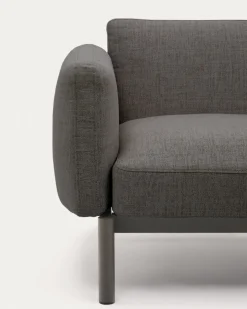 Kave Home 2-zits Buitenbank Sorells Modulair Grijs 201cm