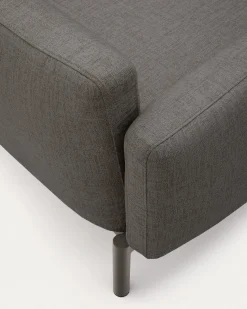 Kave Home 2-zits Buitenbank Sorells Modulair Grijs 201cm