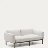 Kave Home 2-zits Buitenbank Sorells Modulair Beige 201cm