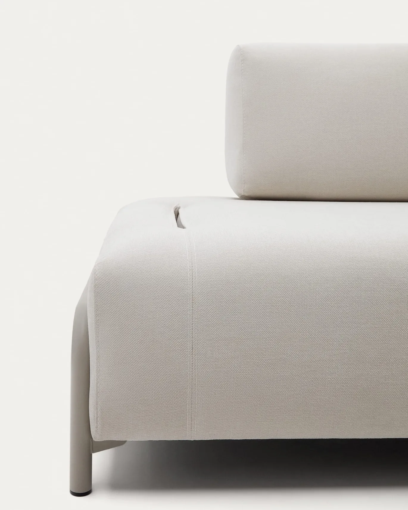 Kave Home 3-Zitsmodule Compo Beige Chenille 232cm