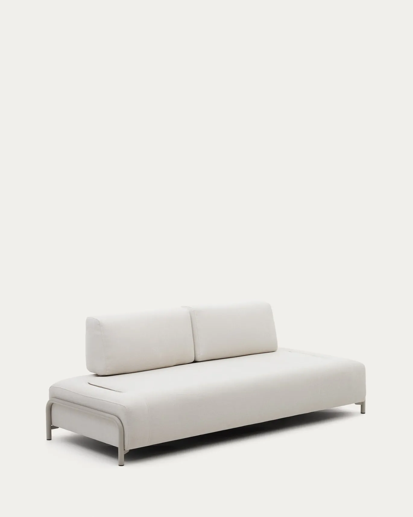 Kave Home 3-Zitsmodule Compo Beige Chenille 232cm