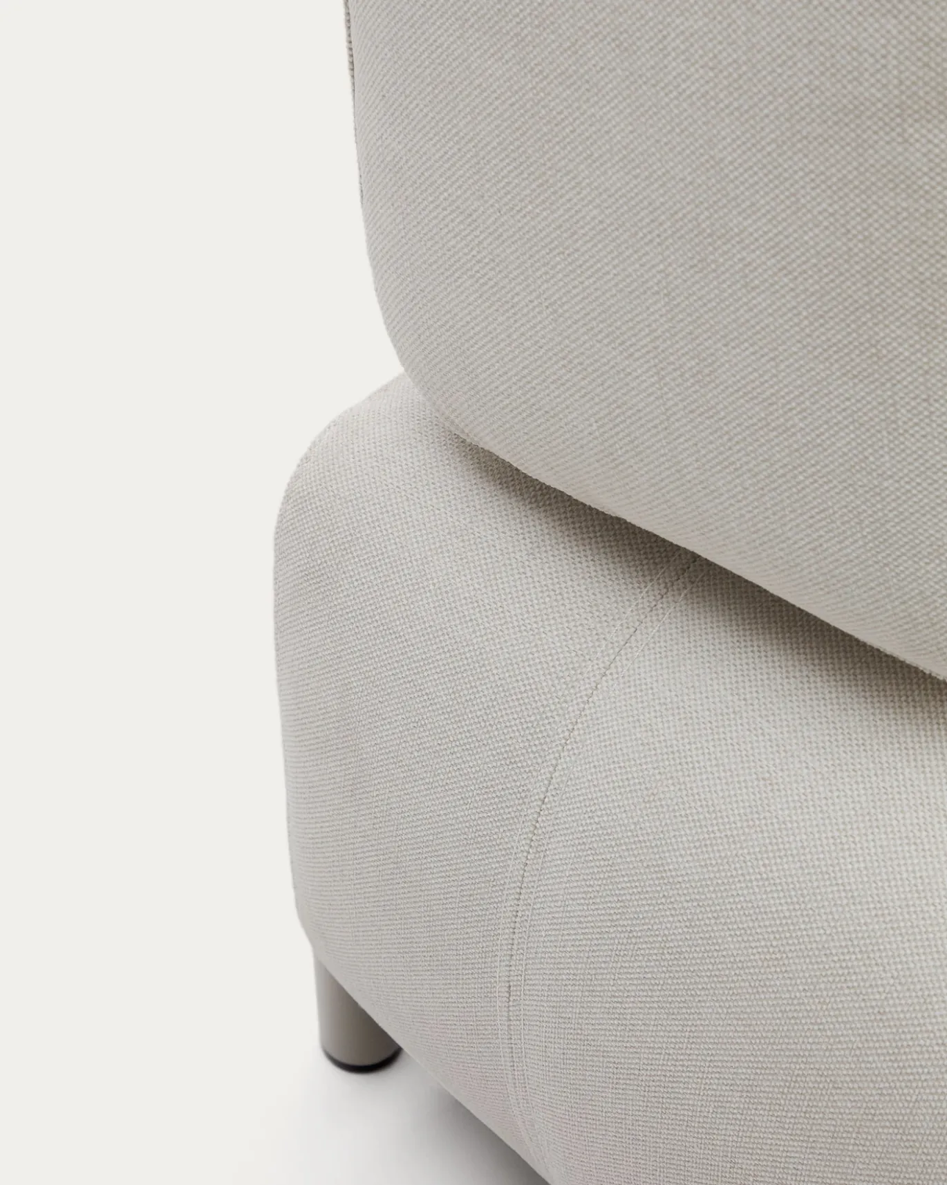 Kave Home 3-Zitsmodule Compo Beige Chenille 232cm