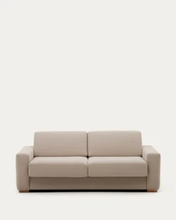 Kave Home 3-zits Slaapbank Anley Beige 224cm