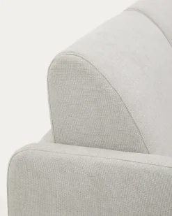 Kave Home 2-zits Slaapbank Parelkleurig Nuala 184cm