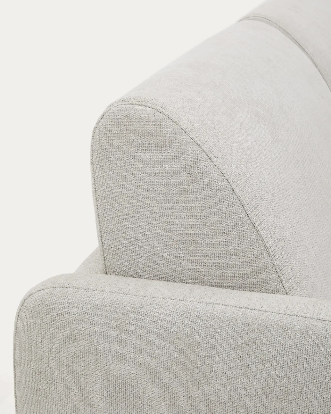 Kave Home 2-zits Slaapbank Parelkleurig Nuala 184cm