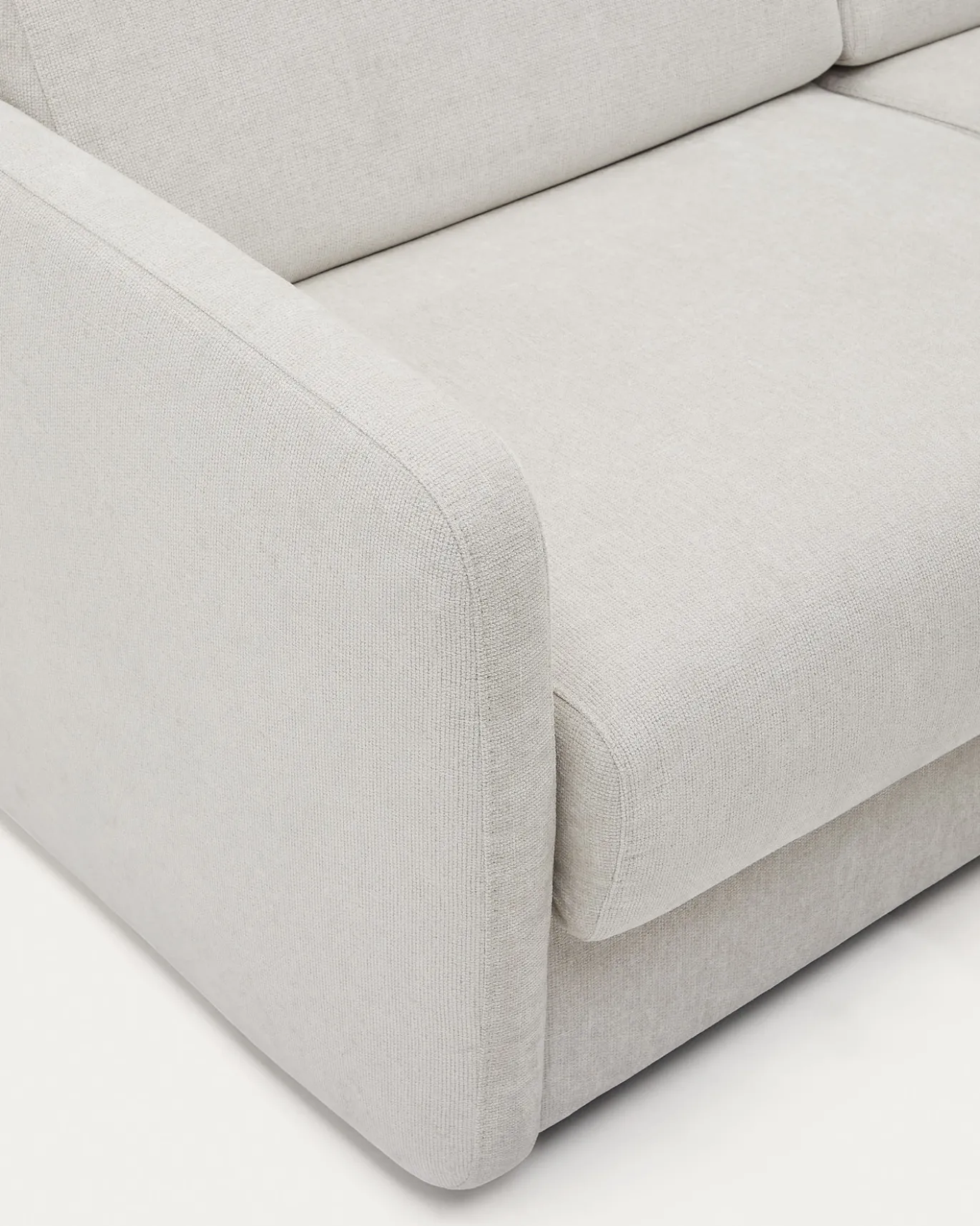 Kave Home 2-zits Slaapbank Parelkleurig Nuala 184cm