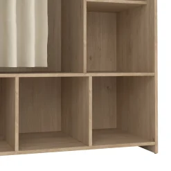Kledingkast Kit Lichttextiel Beige Jackson Hickory - Giga Living