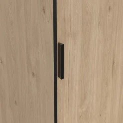 Kledingkast Line Jackson Hickory 181x200cm - Giga Living