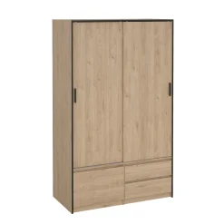 Kledingkast Line Jackson Hickory 121x200cm - Giga Living