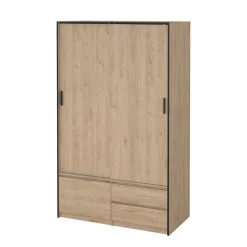 Kledingkast Line Jackson Hickory 121x200cm - Giga Living