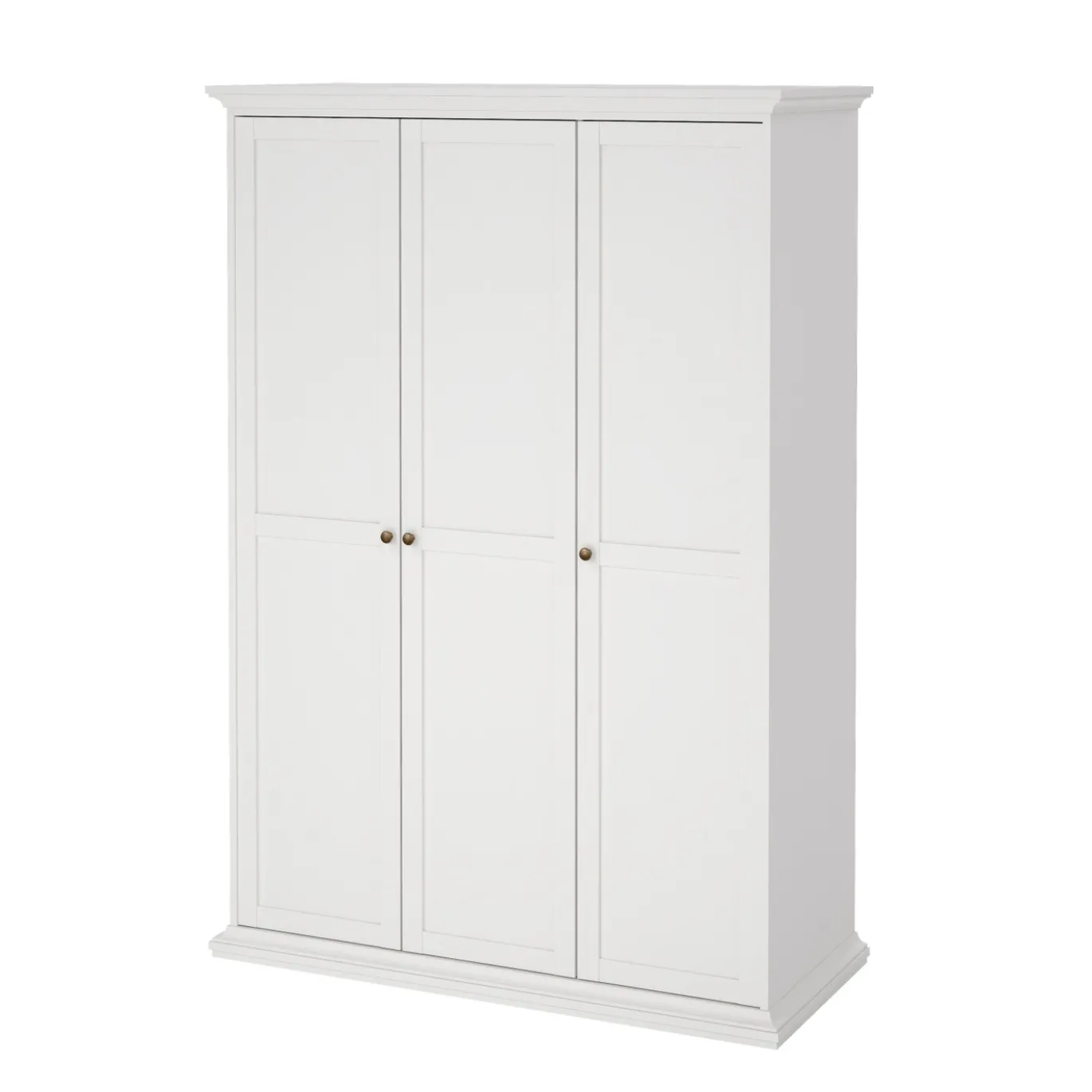 Kledingkast Paris Wit 3-deurs - Giga Living