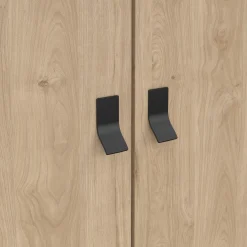 Kledingkast Ry met 3 deuren + 3 lades Hickory - Giga Living