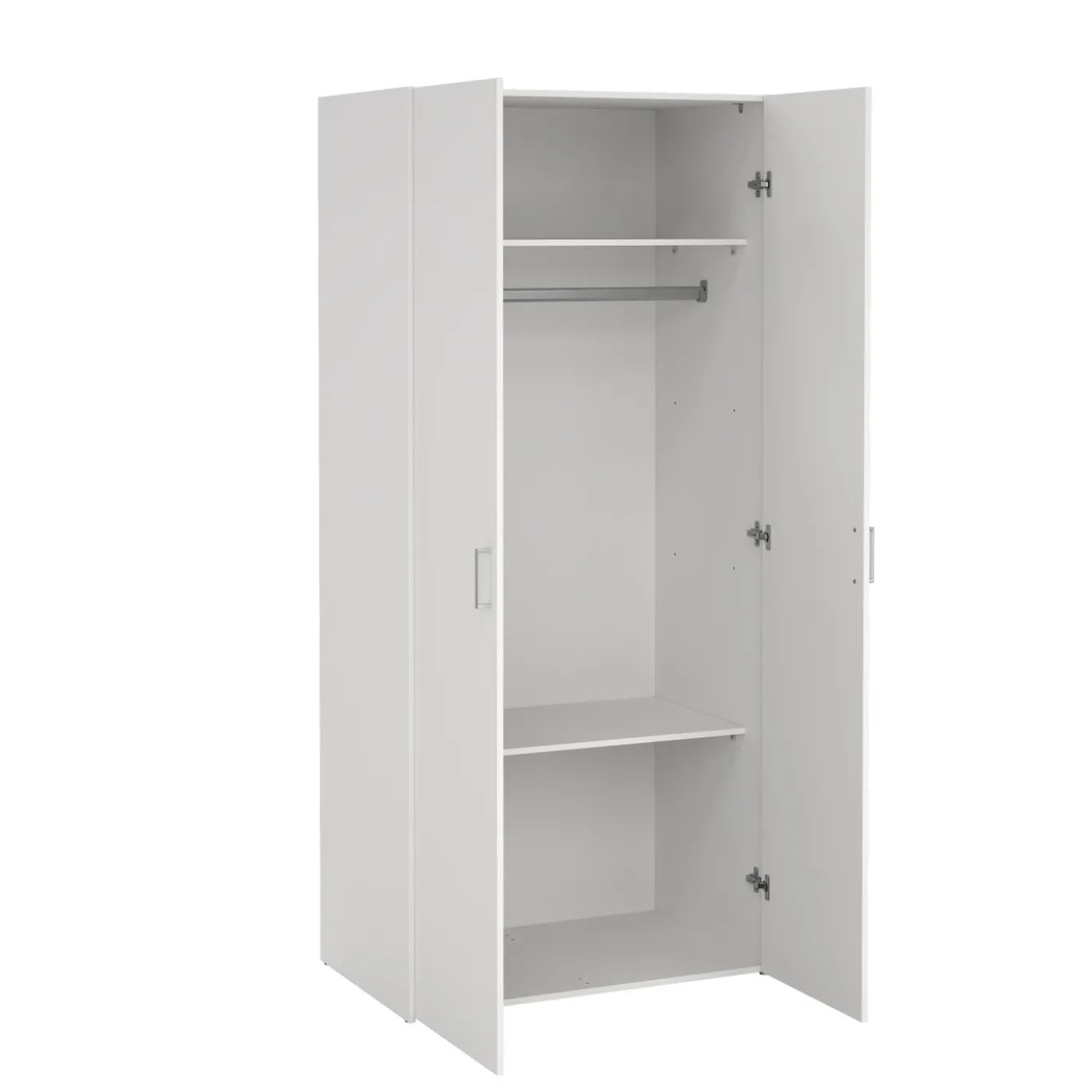 Kledingkast Space Wit 2-deurs 175cm - Giga Living