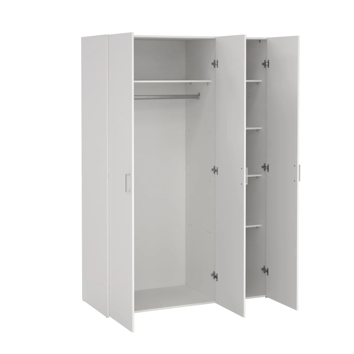 Kledingkast Space Wit 3-deurs - Giga Living