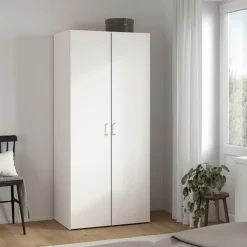Kledingkast Space Wit 2-deurs - Giga Living