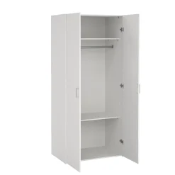Kledingkast Space Wit 2-deurs - Giga Living