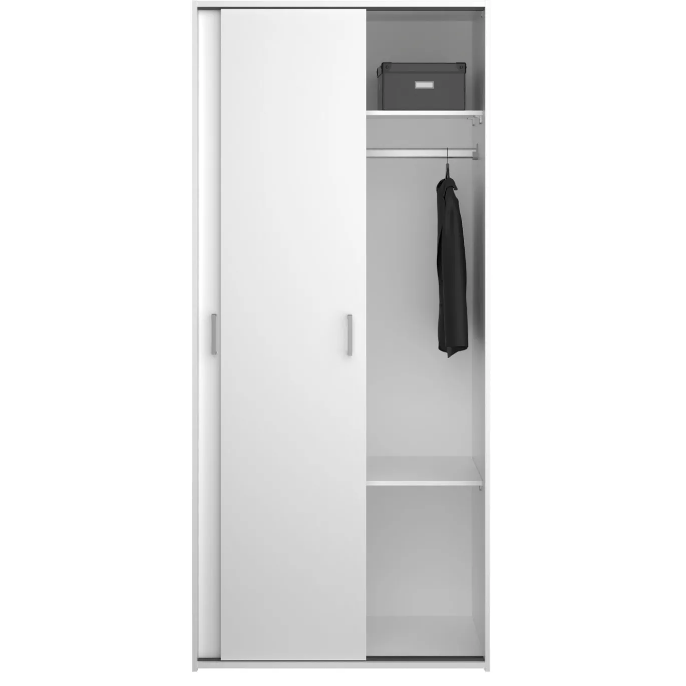 Kledingkast Space Wit - Giga Living
