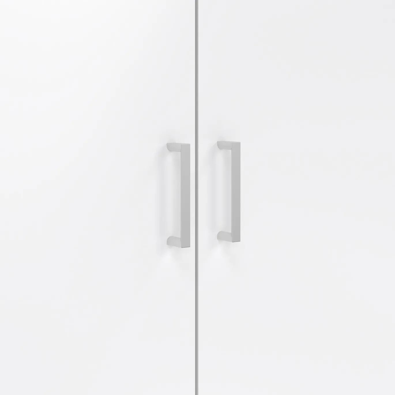 Kledingkast Space Wit Hoogglans 3-deurs + 3-lades - Giga Living
