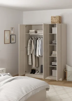 Kledingkast Viggo 3-Deurs Cashmere - Giga Living