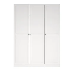 Kledingkast Viggo 3-Deurs Wit - Giga Living