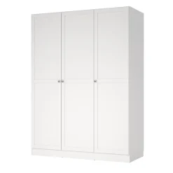 Kledingkast Viggo 3-Deurs Wit - Giga Living