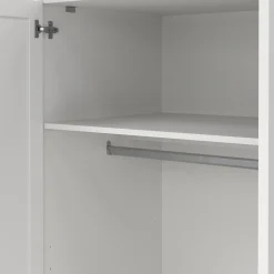 Kledingkast Viggo 3-Deurs Wit - Giga Living