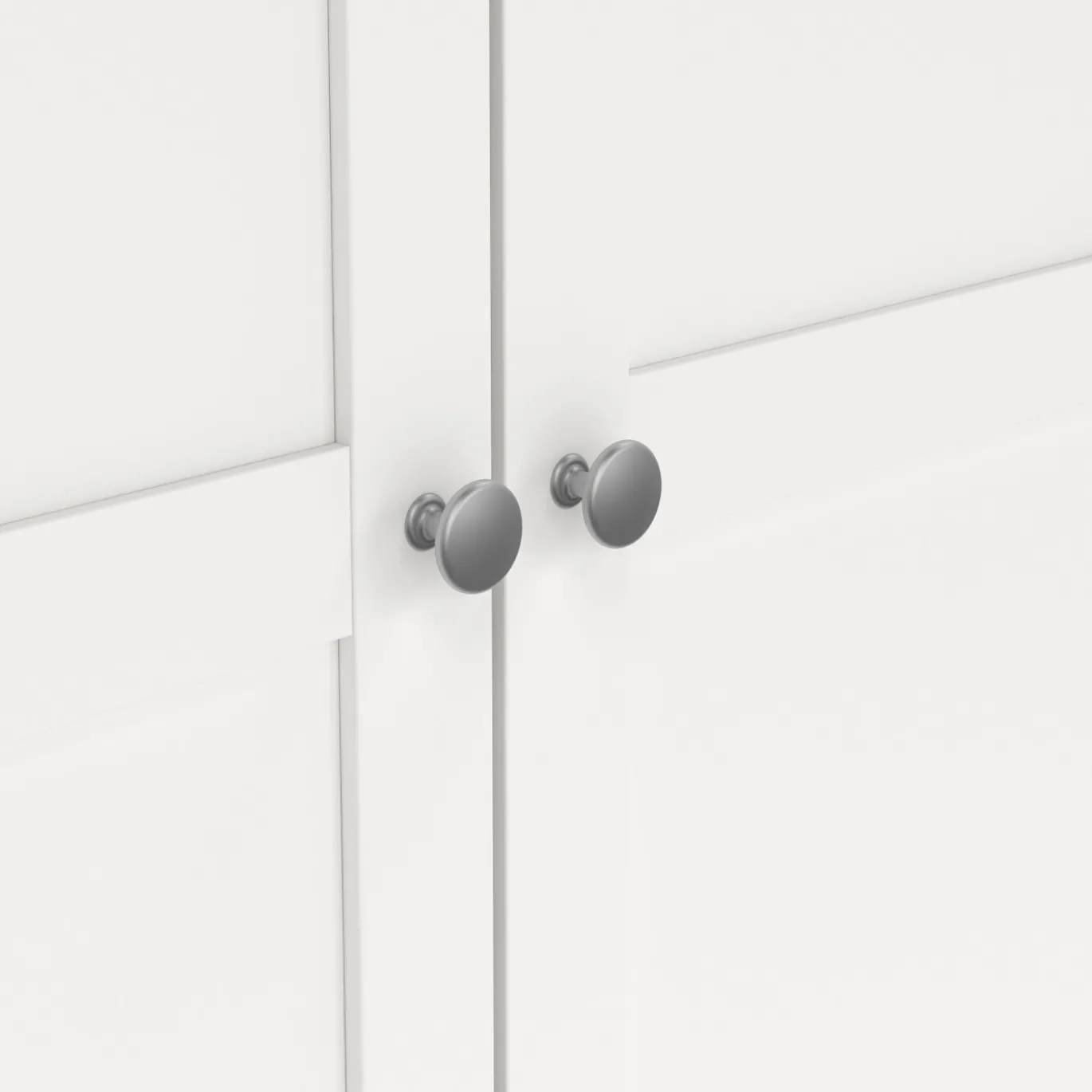 Kledingkast Viggo 2-Deurs Wit - Giga Living