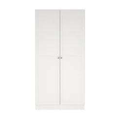 Kledingkast Viggo 2-Deurs Wit - Giga Living