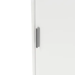 Kledingkast Ylva met 2 schuifdeuren + 1 deur + 3 lades Wit - Giga Living