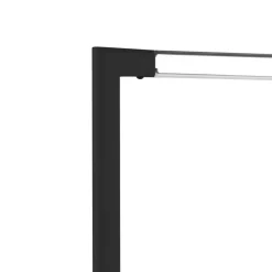 Kledingrek Norvik Zwart 165cm - Giga Living
