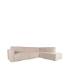LABEL51 Bank Kay Naturel Bouclé 2,5-Zits + Ottomane Rechts