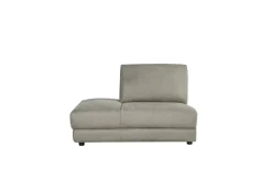 LABEL51 Bank Tivoli Element Ottomane Links Taupe Micro Suede