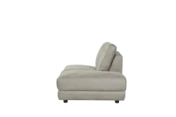 LABEL51 Bank Tivoli Element Ottomane Rechts Taupe Micro Suede