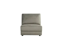 LABEL51 Bank Tivoli Element 1,5-Zits Zonder Arm Taupe Micro Suede