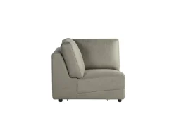 LABEL51 Bank Tivoli Hoekelement Taupe Micro Suede