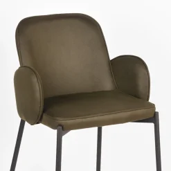 LABEL51 Barkruk Jari Army green Microfiber