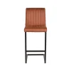 LABEL51 Barkruk Milo Cognac Microfiber