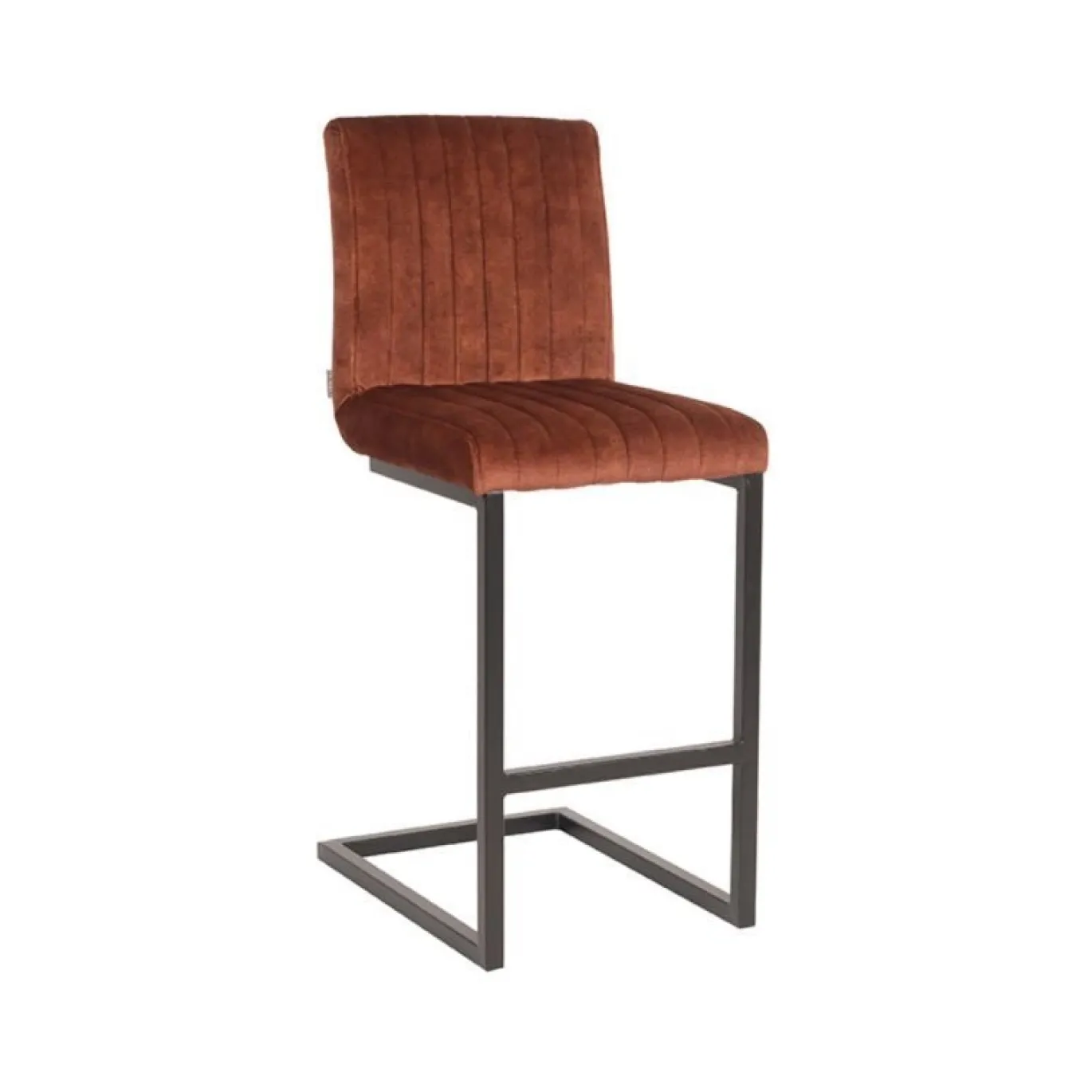 LABEL51 Barkruk Milo Rust Velours