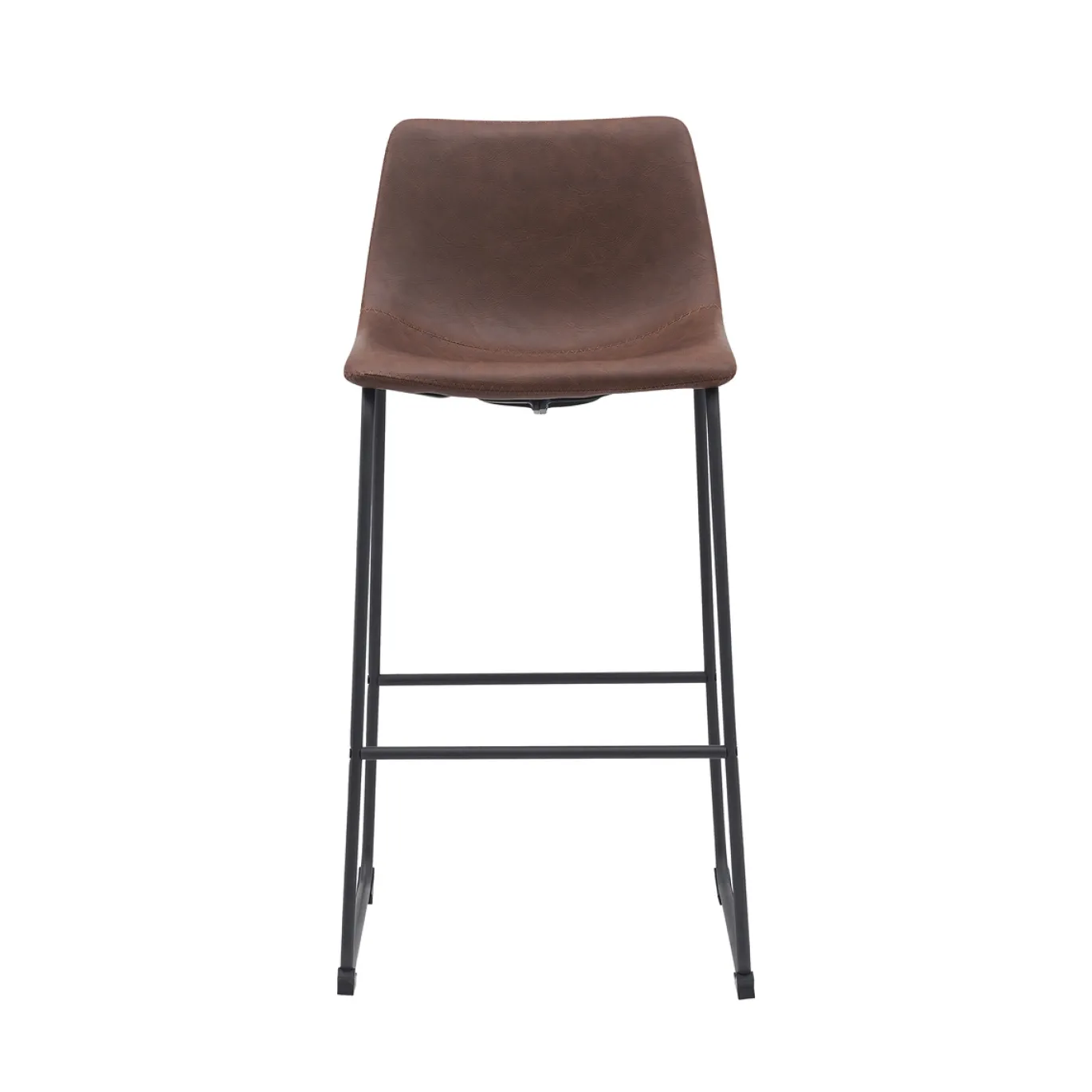 LABEL51 Barkruk Risto PU-Leer Bruin