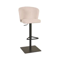 LABEL51 Barkruk Wave Naturel Bouclé